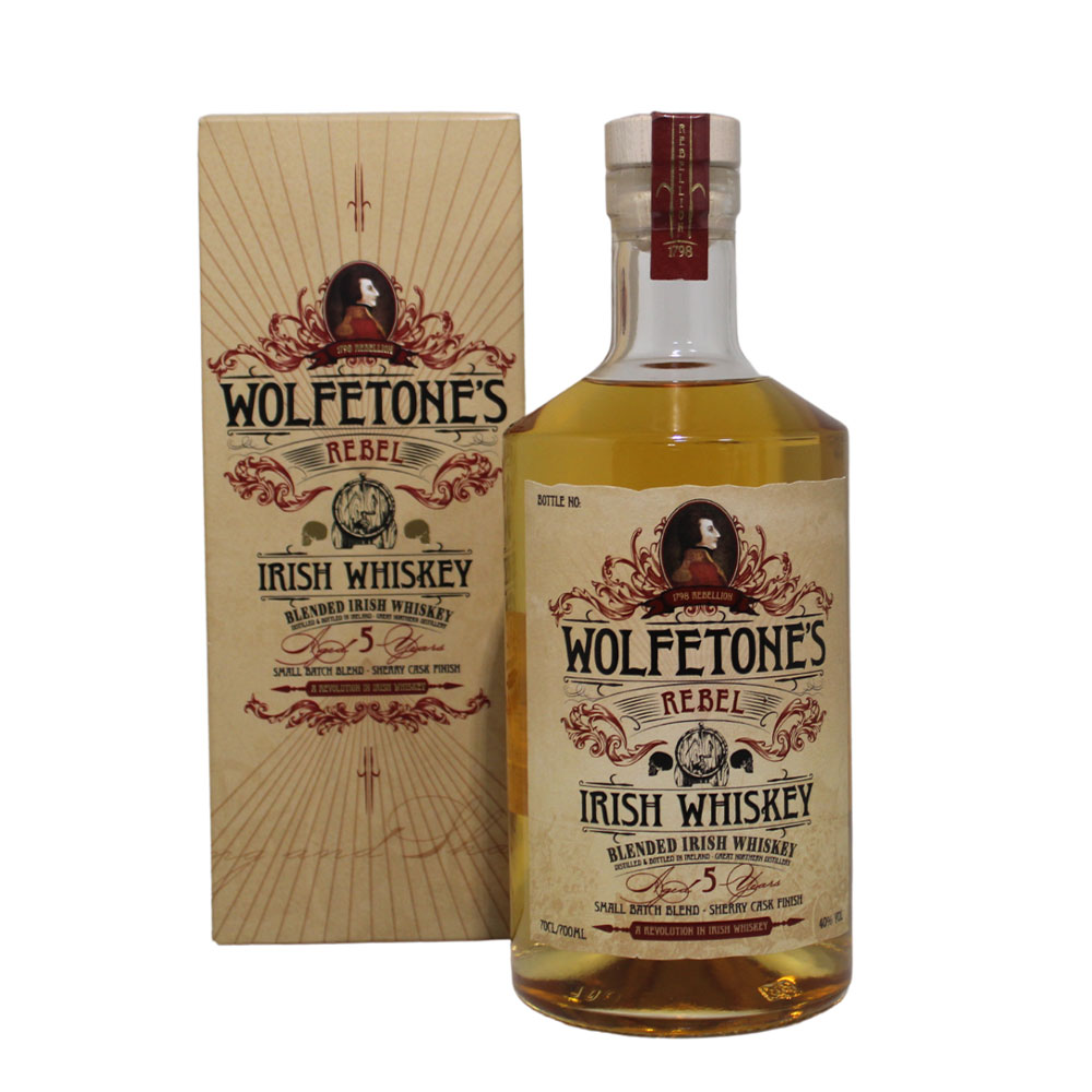 Wolfetones Rebel Irish Whiskey